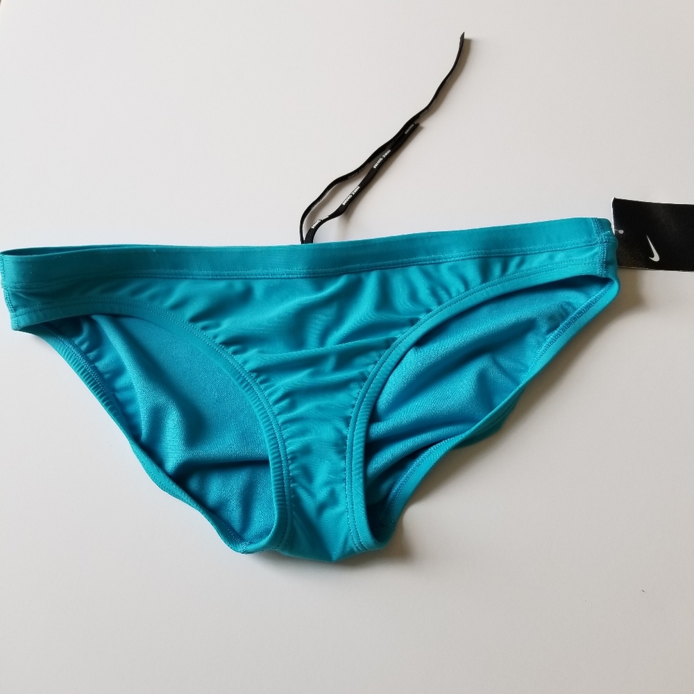 Nike Swimwear Drawstring Bikini Bottom, Med, Lrg
